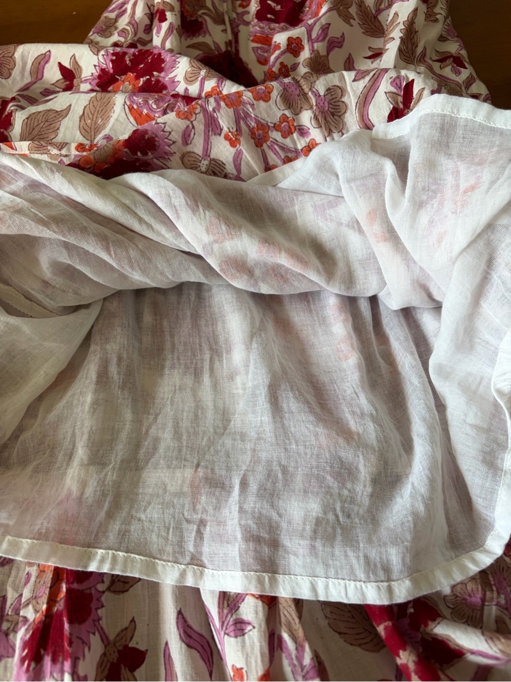 Jude Connally Anita Maxi Dress Sz 12 Pink and Red Floral Print - Picture 8 of 10
